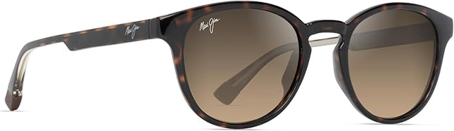 Maui Jim unisex-adult Hiehie Round Sunglasses