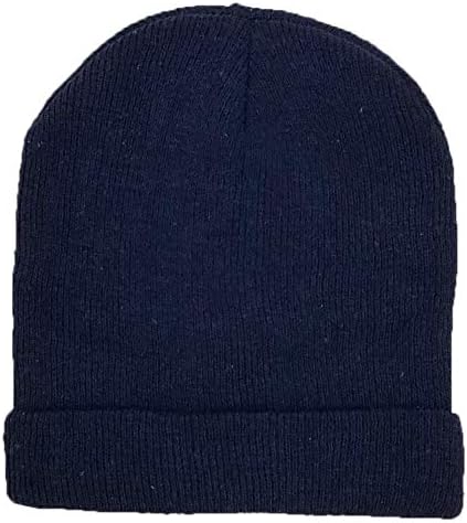 48 Pack Kids Winter Beanies, Warm Cold Weather Hats for Boys Girls Children, School Outdoors, Bulk