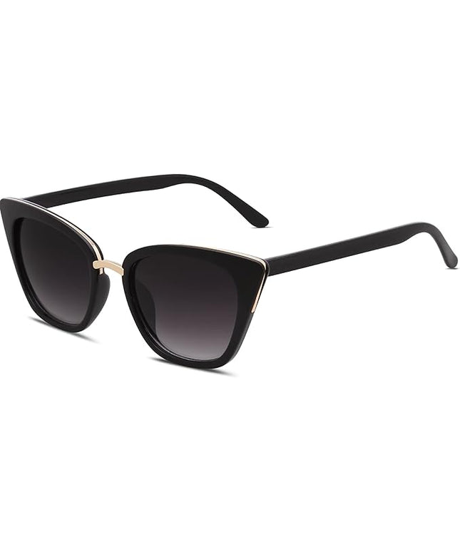 SOJOS Cat Eye Designer Sunglasses Fashion UV400 Protection Glasses SJ2052