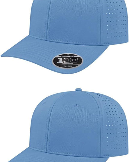Cap America i8533 Flexfit 110 Perforated Performance Snapback Mid Profile 6-Panel Cap w/UV Guard & Adjustable Snapback