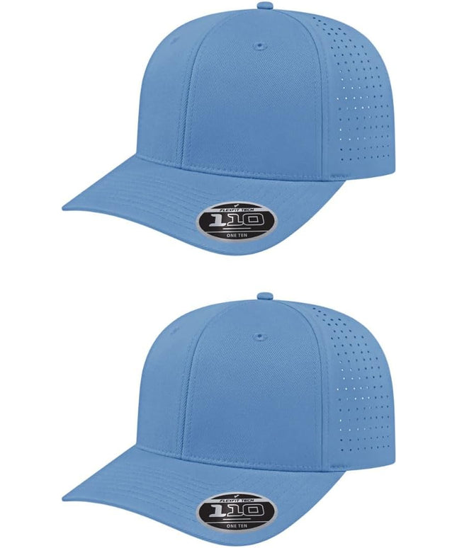 Cap America i8533 Flexfit 110 Perforated Performance Snapback Mid Profile 6-Panel Cap w/UV Guard & Adjustable Snapback