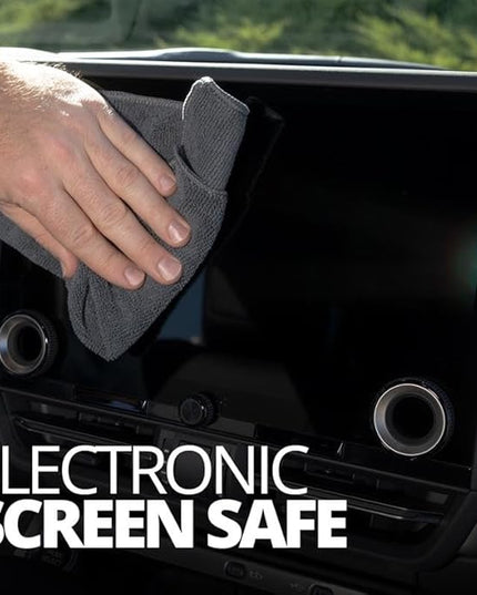 CERAKOTE Microfiber Towels (12 Pack) - Cleaning and Application Towels Durable Microfiber Material - 300 GSM Lint-Free Towel - Ideal for Cars, Home, Shop and Office Cleaning