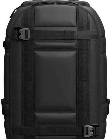 Db Journey Ramverk Backpack - Durable Travel Backpack with Laptop Compartment & Pockets for Work, Luggage with Roller Bag Hook Up System, 26L - Black Out