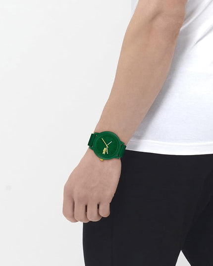 Lacoste L.12.12 Hero Men's Quartz Watch - 48 MM Dial - Silicone Wristband - Water Resistant up to 5ATM/50 Meters - Iconic Design