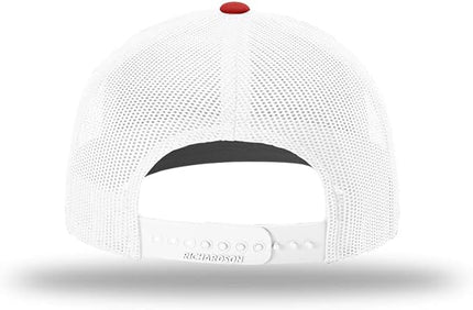 Richardson 112 Classic Six-Panel Adjustable Snapback Trucker Cap | Bulk Packs Available