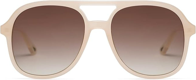 SOJOS Retro Polarized Aviator Sunglasses Womens Mens Classic 70s 80s Vintage Trendy Square Aviators SJ2174
