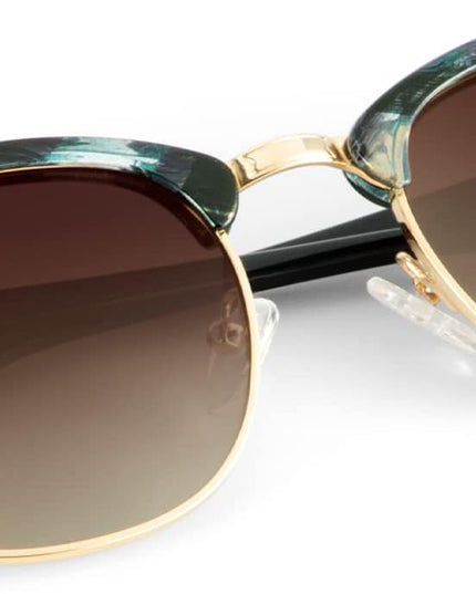 KALIYADI Polarized Sunglasses for Men and Women Semi-Rimless Frame Driving Sun glasses UV Blocking