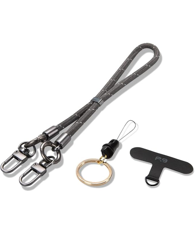PureGear Universal Nylon Phone Wrist Lanyard Wrist Strap, Key Chain Ring, Phone Tether Tab, Wristlet for Apple iPhone