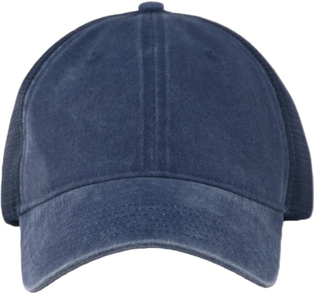 CYGTE Distressed Soft Trucker Hat | XL/XXL Available | Unstructured Vinatge Washed Snapback Baseball Cap for Men Women