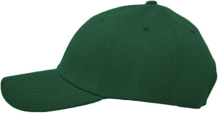 Glory Max Plain Baseball Cap Hook & Loop Strap Adjustable Solid Blank Curved Visor Hat
