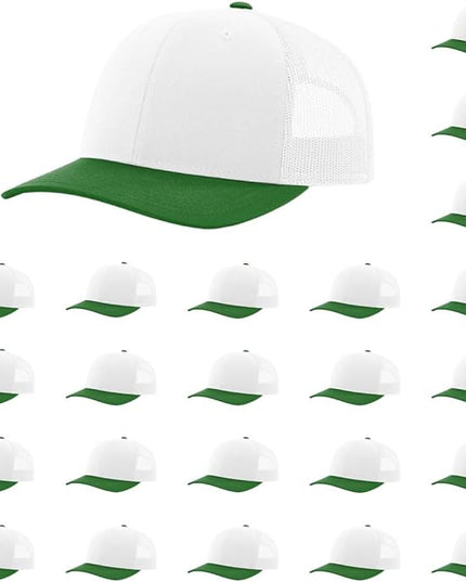 Richardson 112 Classic Six-Panel Adjustable Snapback Trucker Cap | Bulk Packs Available