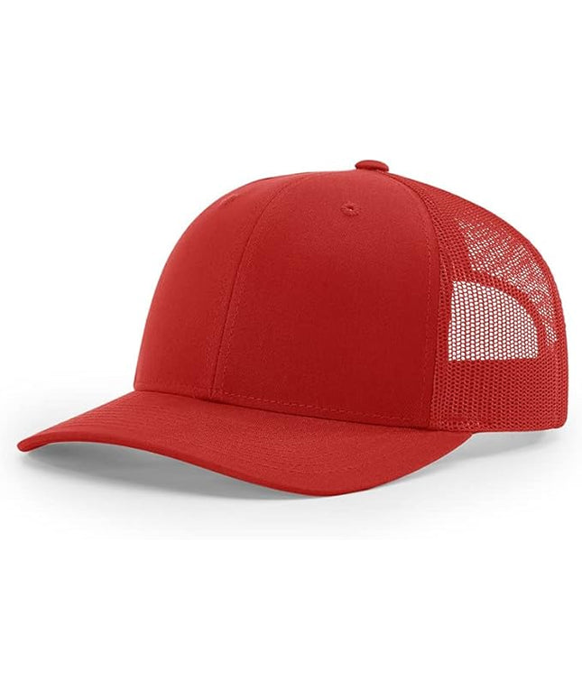 Richardson 112 Classic Six-Panel Adjustable Snapback Trucker Cap | Bulk Packs Available
