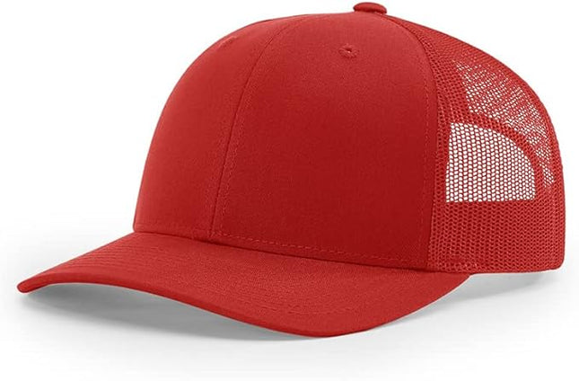 Richardson 112 Classic Six-Panel Adjustable Snapback Trucker Cap | Bulk Packs Available