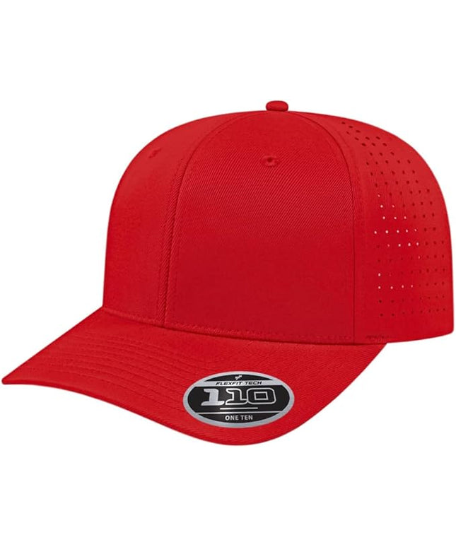 Cap America i8533 Flexfit 110 Perforated Performance Snapback Mid Profile 6-Panel Cap w/UV Guard & Adjustable Snapback