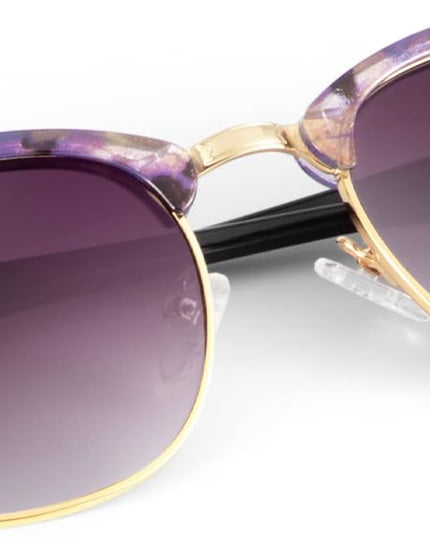 KALIYADI Polarized Sunglasses for Men and Women Semi-Rimless Frame Driving Sun glasses UV Blocking