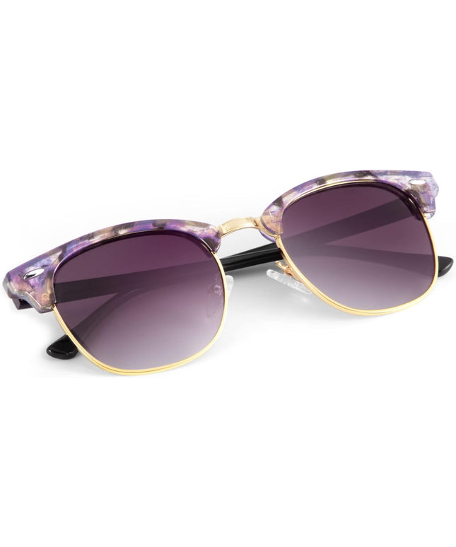 KALIYADI Polarized Sunglasses for Men and Women Semi-Rimless Frame Driving Sun glasses UV Blocking