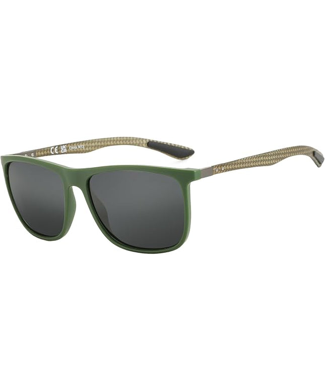 ZENOTTIC Square Polarized Sunglasses for Men Ultralight Carbon Fiber Sun Glasses Driving Fishing Golf Sports UV400 Protection
