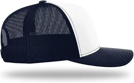 Richardson 112 Classic Six-Panel Adjustable Snapback Trucker Cap | Bulk Packs Available