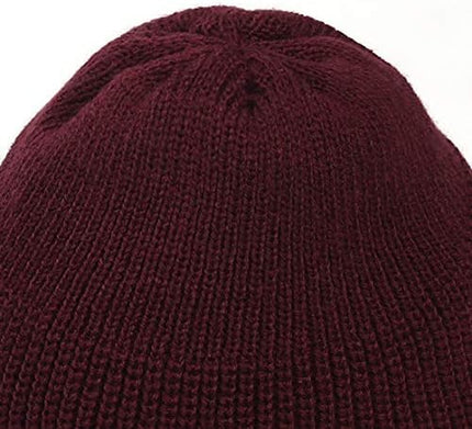 UNDERCONTROL Winter Trawler Fisherman Beanie Men Women Unisex Stylish Plain Docker Skull Hat Roll up Watch Cap Color Pack