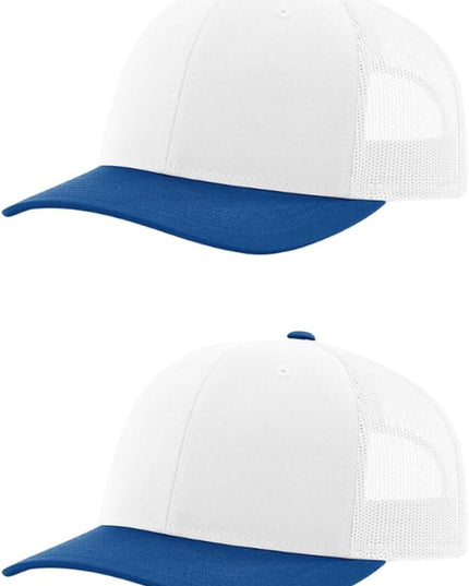Richardson 112 Classic Six-Panel Adjustable Snapback Trucker Cap | Bulk Packs Available
