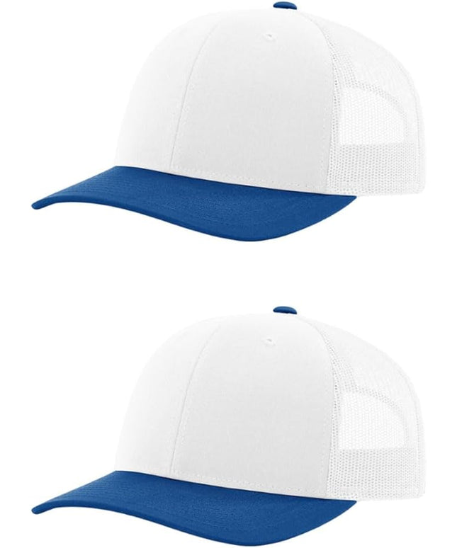 Richardson 112 Classic Six-Panel Adjustable Snapback Trucker Cap | Bulk Packs Available