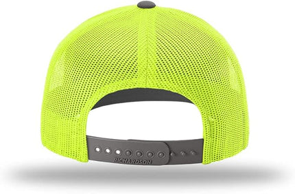 Richardson 112 Classic Six-Panel Adjustable Snapback Trucker Cap | Bulk Packs Available