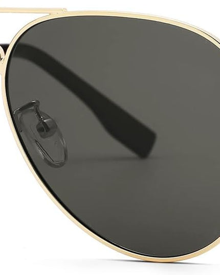 Pro Acme Classic Polarized Aviator Sunglasses 100% UV Protection, 52mm 58mm 63mm