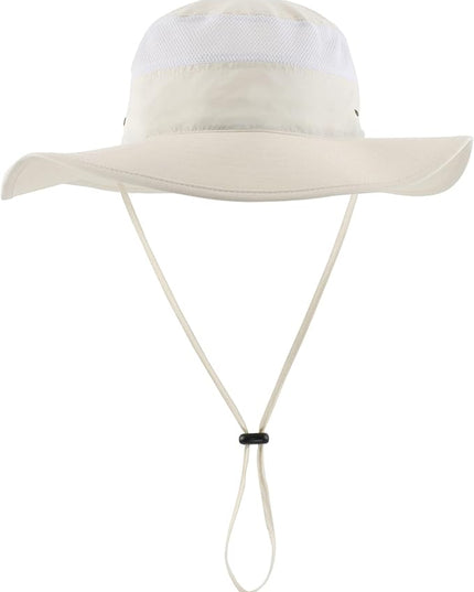 Home Prefer UPF 50+ Men's Sun Hat Wide Brim Bucket Hat UV Protection Hat for Mens Womens Beach Safari Gardening Golf Fishing