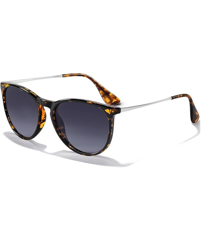 CHBP Polarized Sunglasses for Women Men - Trendy 2025 Vintage Classic Retro Round Mirrored Lens Designer Style