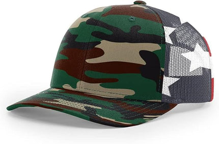 Richardson 112 Classic Six-Panel Adjustable Snapback Trucker Cap | Bulk Packs Available