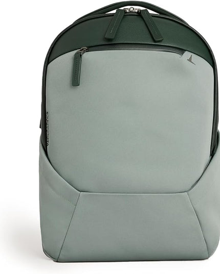 Troubadour Apex 4.0 Compact - 16L Premium Laptop Backpack - Ergonomic & Water Resistant - Designed for Work and Travel - Green Smoke