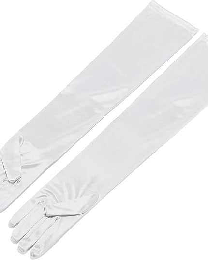 Long Opera Gloves for Women 1920s Length Gloves Costume Accessories, Vintage Bridal Party Gloves