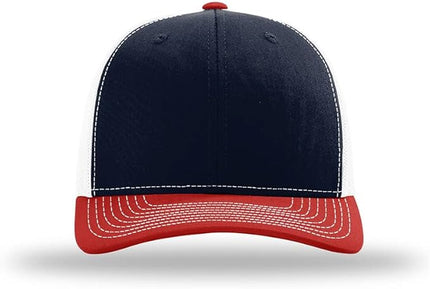 Richardson 112 Classic Six-Panel Adjustable Snapback Trucker Cap | Bulk Packs Available