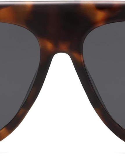 SOJOS Trendy Oversized Polarized Aviator Sunglasses Womens Men Retro Vintage 70s Style UV Protection Sun Glasses SJ2390