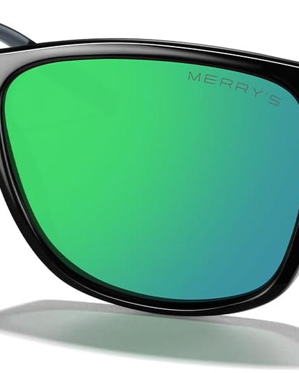 MERRY'S Unisex Polarized Aluminum Sunglasses Vintage Sun Glasses For Men/Women S8286