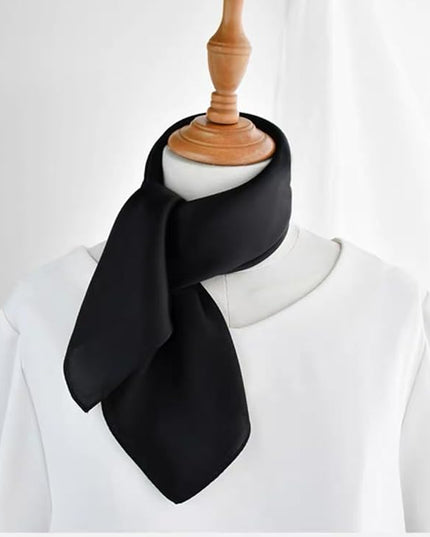 ANDANTINO 100% Mulberry Silk Scarf -21” Lightweight Square Neckerchief – Breathable Digital Printed Scarves with Gift Packed