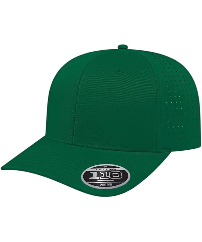 Cap America i8533 Flexfit 110 Perforated Performance Snapback Mid Profile 6-Panel Cap w/UV Guard & Adjustable Snapback