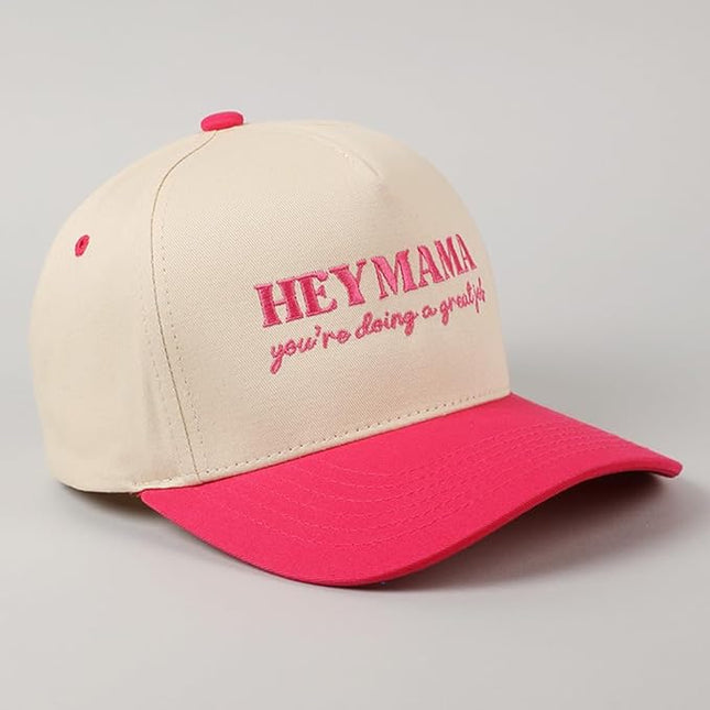 MIRMARU Two-Tone Vintage Canvas Trucker Hats for Men & Women, Adjustable Size Baseball Caps with Trendy Embroidered Design