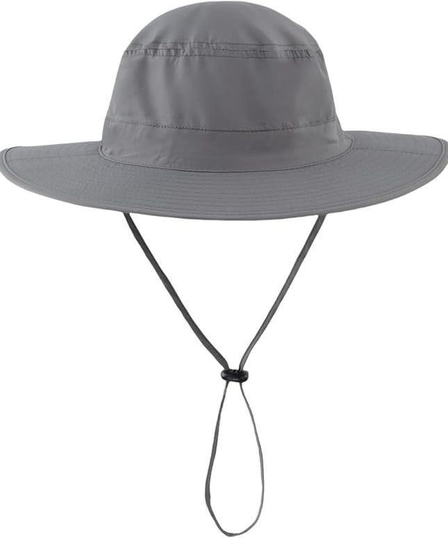 Home Prefer UPF50 Mens Sun Hat with Neck Flap Quick Dry UV Protection Cap Womens Wide Brim Fishing Hat Neck Flap Beach Garden