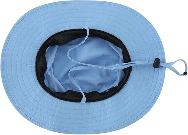 LLmoway Kids Sun Protection Hat Quick Dry Adjustable Wide Brim Mesh Bucket Hat