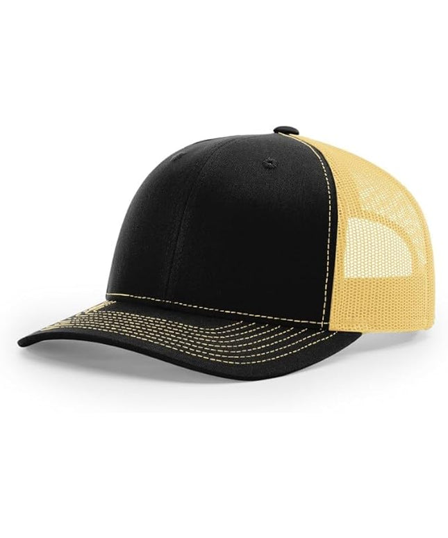 Richardson 112 Classic Six-Panel Adjustable Snapback Trucker Cap | Bulk Packs Available