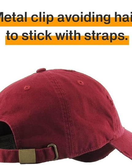 KBETHOS Vintage Washed Distressed Cotton Dad Hat Baseball Cap Adjustable Polo Trucker Unisex Style Headwear