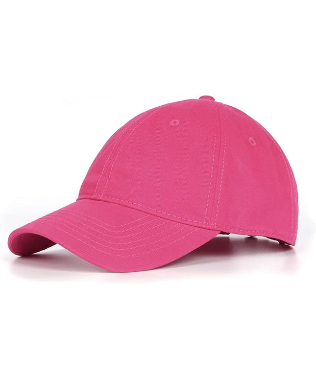 Zylioo XL XXL Oversize Baseball Cap, 100% Cotton Adjustable Dad Hat for Big Heads 23.5"-25.5", Soft Crown Large Size Cap