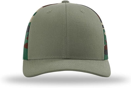 Richardson 112 Classic Six-Panel Adjustable Snapback Trucker Cap | Bulk Packs Available