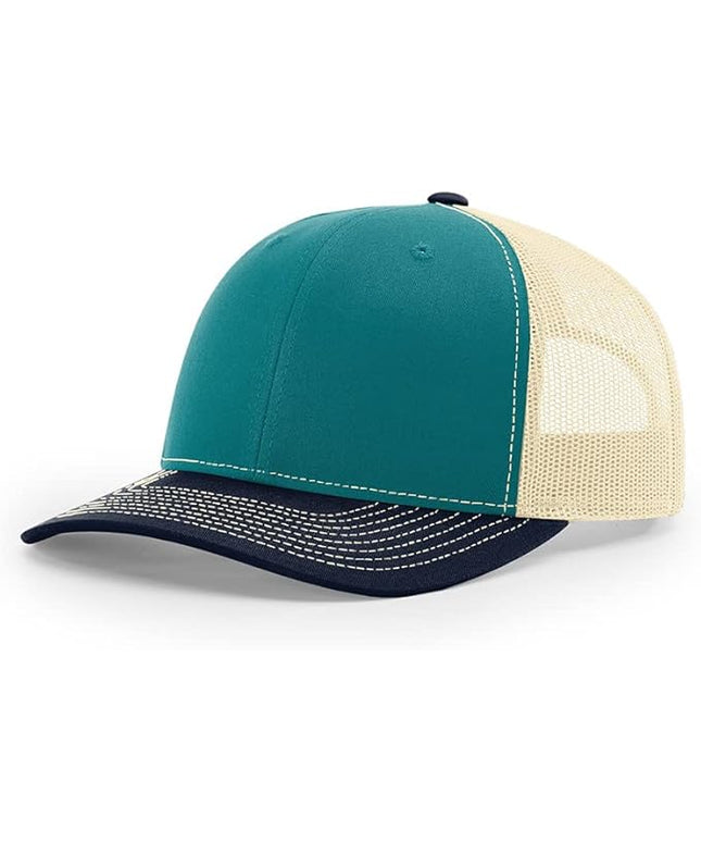 Richardson 112 Classic Six-Panel Adjustable Snapback Trucker Cap | Bulk Packs Available