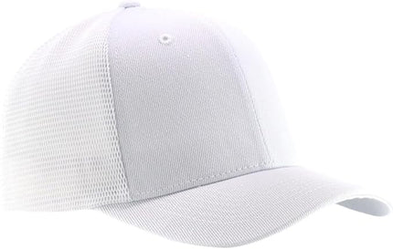 Mesh Snapback Hat (M/L/XL/XXL) - Blank Structured Men's Trucker Hats-Baseball Caps - Adjustable Ball Cap