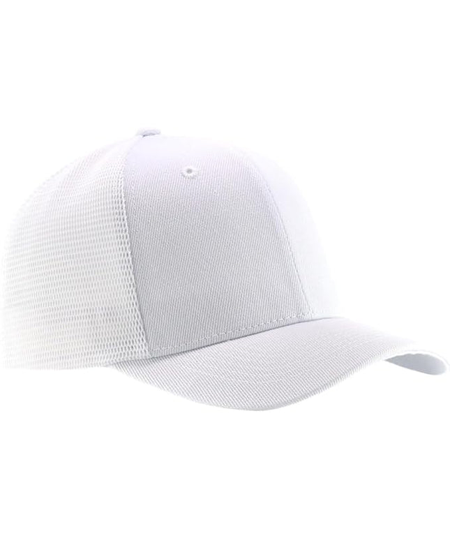Mesh Snapback Hat (M/L/XL/XXL) - Blank Structured Men's Trucker Hats-Baseball Caps - Adjustable Ball Cap