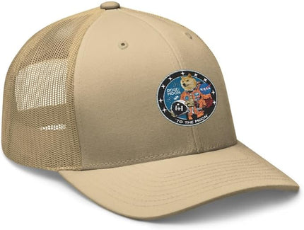 Doge/Moon NASA Logo Trucker Cap