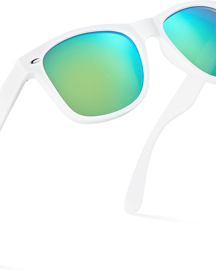Retro Rewind Polarized Sunglasses for Men and Women - UV Protection Classic Sun Glasses