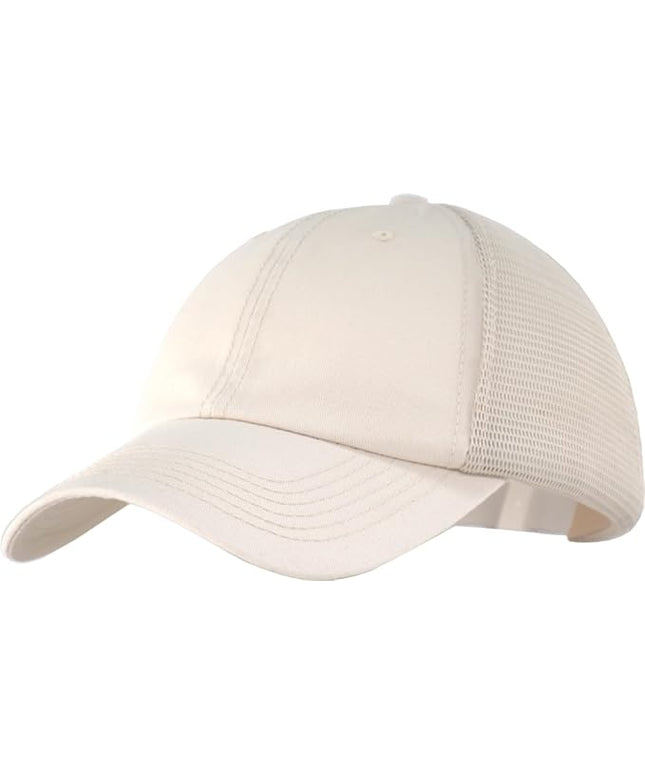 TSSGBL M, L, XL, XXL Snapback Trucker Hats Baseball Caps Adjustable Blank Mesh Back Ball Caps for Men Women